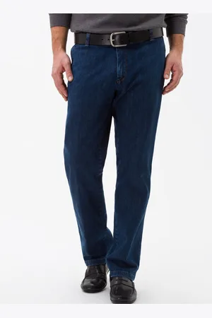 Eurex Chinohose in Denim-Qualität, Jim, Regular Fit