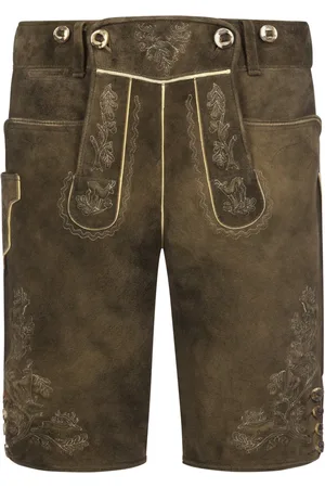 Meindl Gespeckte Lederhose Steiermark aus Ziegenleder