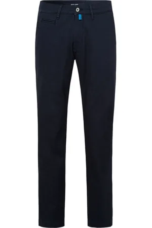 Pierre Cardin Chino Lyon mit filigranem Muster, Modern Tapered Fit