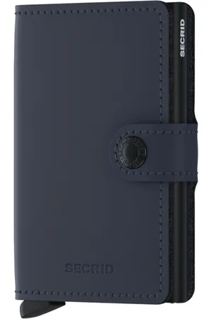 Secrid Geldbörse mit Cardprotector und Druckknopfriegel