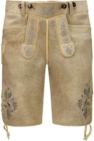 Meindl Lederhose Herzog Max Urform aus Hirschleder