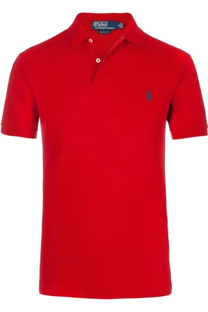Ralph Lauren Poloshirt Slim Fit in Mesh-Qualität
