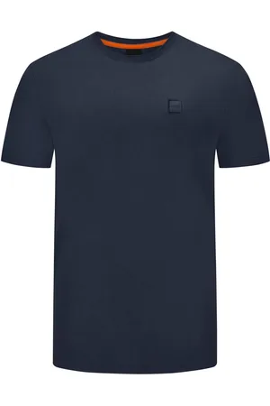 HUGO BOSS T-Shirt mit gummiertem Label-Print