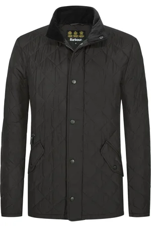Barbour Leichte Steppjacke mit Cordkragen