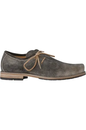 Dirndl + Bua Geschnürte Haferlschuhe aus Antik-Bockleder