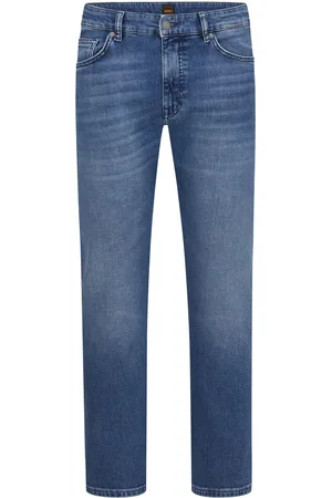 HUGO BOSS Jeans Delaware mit Stretchanteil und Washed Effekt, Slim Fit
