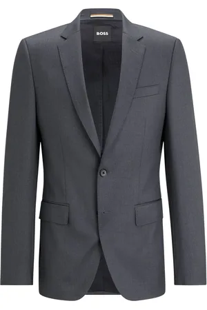 HUGO BOSS Anzugsakko in Super 120 Schurwolle, Slim Fit