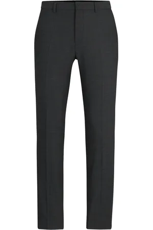 HUGO BOSS Wollhose mit Stretchanteil, Extra Slim Fit