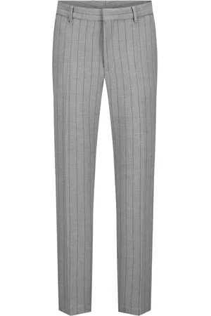 HUGO BOSS Elastische Hose mit Nadelstreifen, Relaxed Fit