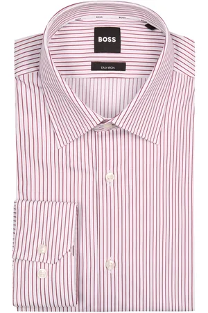 HUGO BOSS Gestreiftes Hemd mit Stretchanteil, Regular Fit