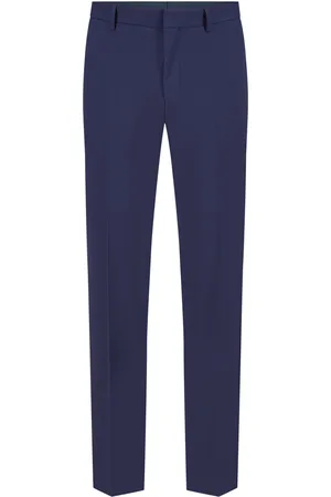 HUGO BOSS Baukasten-Hose Marzotto aus Schurwolle, Slim Fit