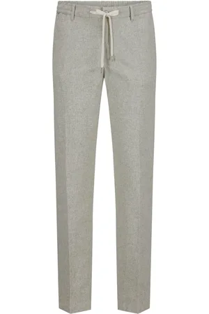 HUGO BOSS Stretch-Stoffhose Kane mit Kordelzug