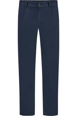 HUGO BOSS Chino mit Bundfalte, Relaxed Fit