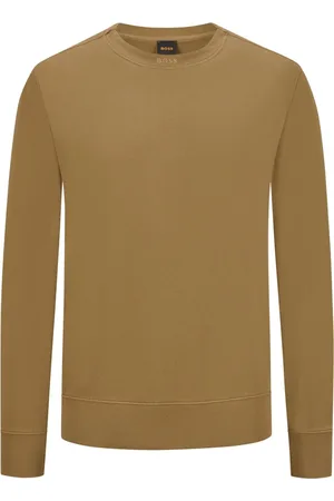 HUGO BOSS Unifarbenes Sweatshirt aus Baumwolle