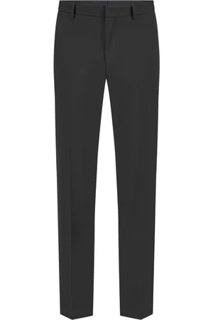 HUGO BOSS Baukasten-Hose Marzotto aus Schurwolle, Slim Fit