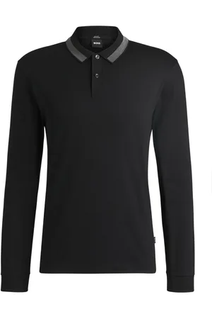 HUGO BOSS Poloshirt aus merzerisierter Baumwolle, Slim Fit