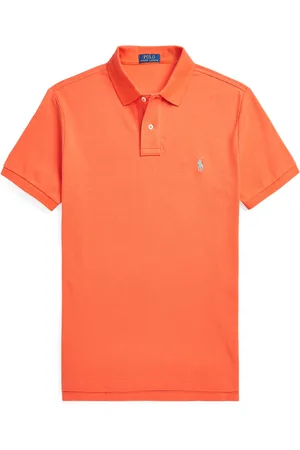 Ralph Lauren Piqué-Poloshirt mit kleiner Logo-Stickerei, Custom Slim Fit