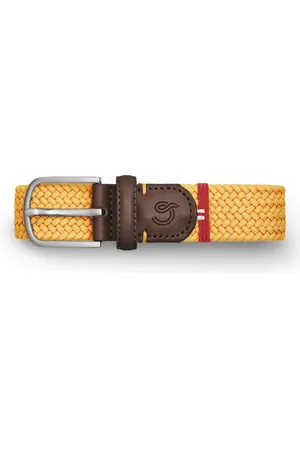 La Boucle Flechtgürtel in Textil-Qualität mit Leder-Details