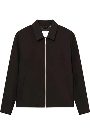 Les Deux Urbanes Overshirt im Woll-Mix mit Zip