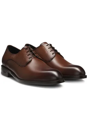 HUGO BOSS Schnürer in Derby-Form mit Signature-Details