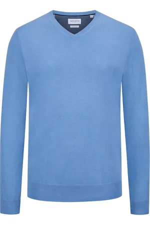 Tom Rusborg Pullover aus Baumwoll-Seiden-Mix