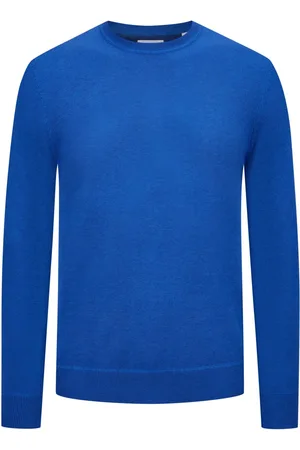 Tom Rusborg Pullover mit O-Neck aus Baumwoll-Seiden-Mix