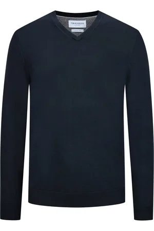 Tom Rusborg Pullover aus Baumwoll-Seiden-Mix