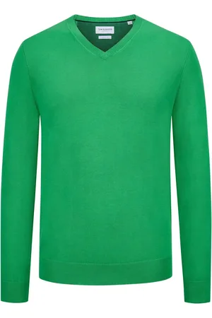 Tom Rusborg Pullover aus Baumwoll-Seiden-Mix