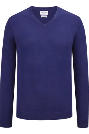 Tom Rusborg Melierter Pullover mit Kaschmir
