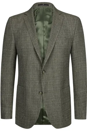 Dressler Sakko aus Wolle und Leinen, Regular Fit