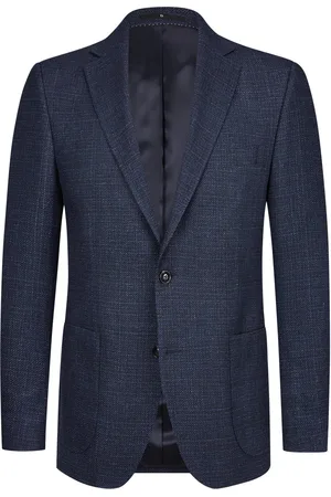 Dressler Sakko aus Wolle und Leinen, Regular Fit