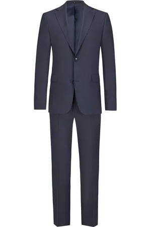 Dressler Fein gemusterter Anzug mit Stretch, Relaxed Fit