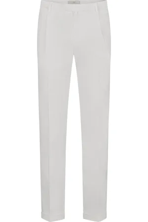 Briglia 1949 Chino mit Stretch und Bundfalte, Slim Fit