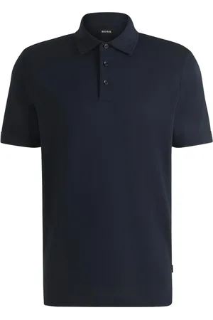 HUGO BOSS Jersey-Poloshirt aus Lyocell und Baumwolle