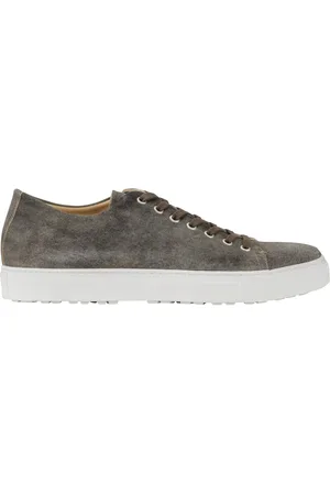 Dirndl + Bua Trachten-Sneaker aus softem Antik-Bockleder