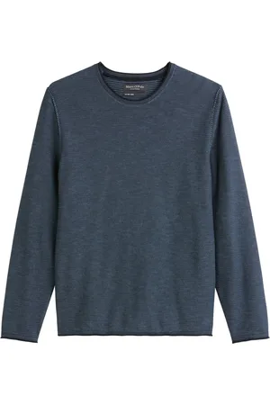 Marc O’ Polo Leichter Pullover aus Baumwolle und Leinen mit feinem Streifen