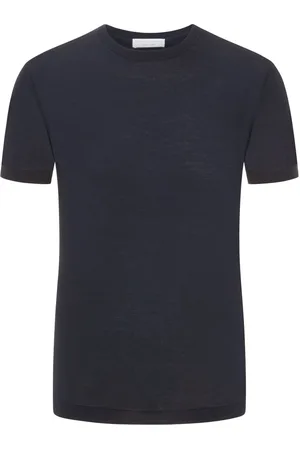 FILIPPO DE LAURENTIIS Leichtes Feinstrick-T-Shirt