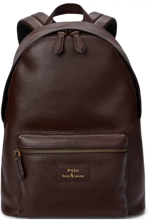 Ralph Lauren City-Rucksack aus genarbtem Leder