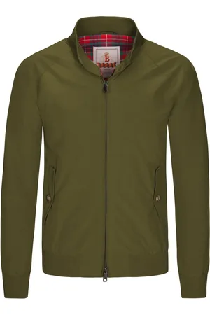 Baracuta Blouson G9 aus einem Baumwollgemisch mit Raglanärmeln