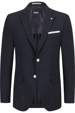 HUGO BOSS Bi-Stretch Sakko mit Schurwolle, Slim Fit