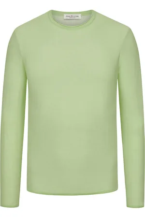 PHIL PETTER Leichter Doubleface-Pullover mit Rollkanten