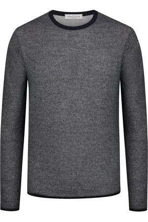 PHIL PETTER Leichter Doubleface-Pullover mit Rollkanten