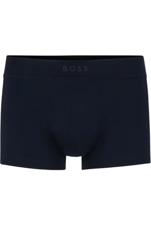 HUGO BOSS 4 Way-Stretch Trunk mit Label-Print aus Microfaser