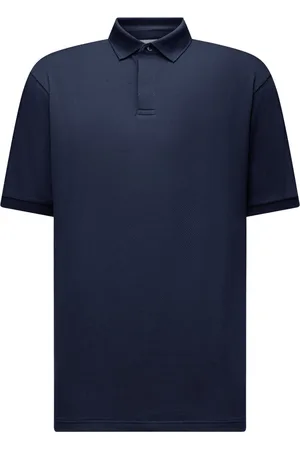 Drykorn Stretch-Poloshirt Drynamic mit Wabenstruktur