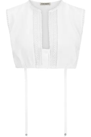 Gottseidank Dirndlbluse Romy mit Jersey-Rückseite