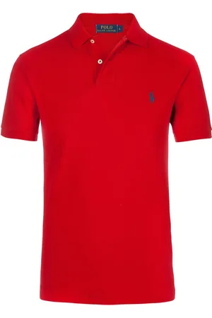 Ralph Lauren Poloshirt Custom Slim Fit in Mesh-Qualität