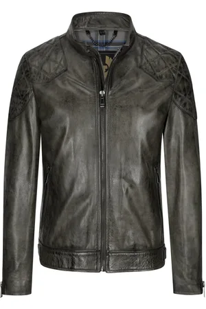 Belstaff Hochwertige Lederjacke mit Stepp-Design, Outlaw 2.0