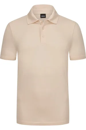 HUGO BOSS Jersey-Poloshirt aus Lyocell und Baumwolle