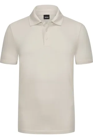 HUGO BOSS Jersey-Poloshirt aus Lyocell und Baumwolle
