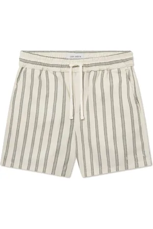 Les Deux Bermudashorts aus Baumwolle mit Streifenmuster